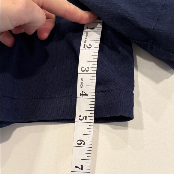 NWT Market & Spruce Dark Blue Women's Chino Shorts Sz 16 - Picture 7 of 7
